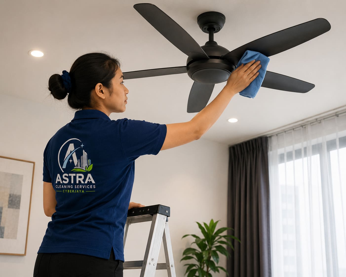 Cyberjaya Cleaning Services Wipe Fan