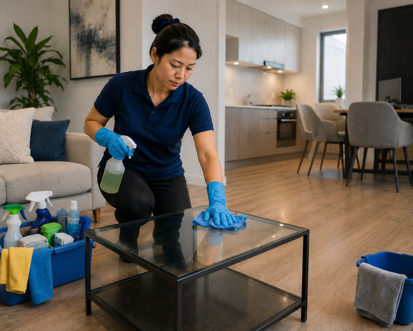 Cyberjaya Deep Cleaning Wipe Table