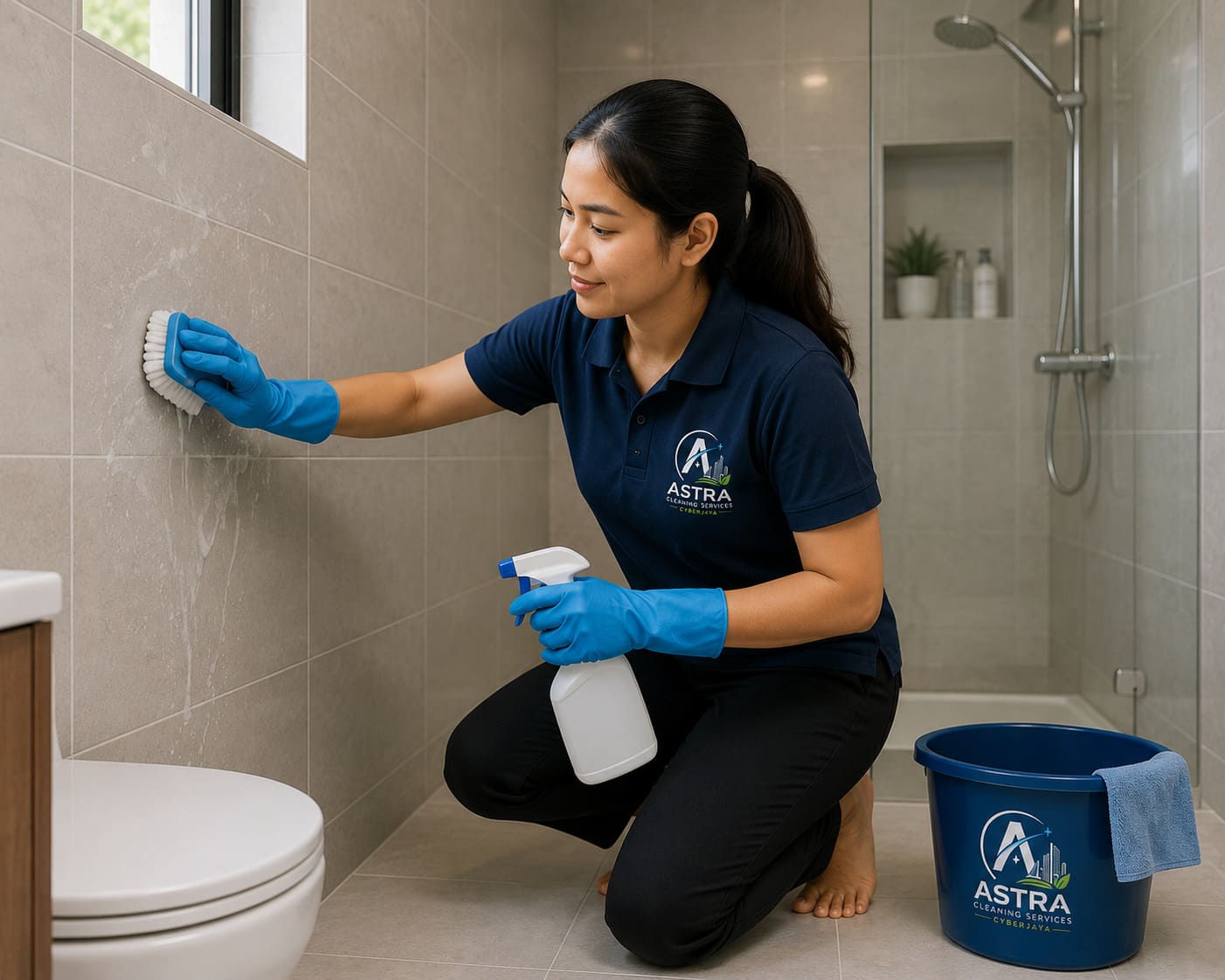 House Cleaning Service Cyberjaya Clean Bathroom Tiles