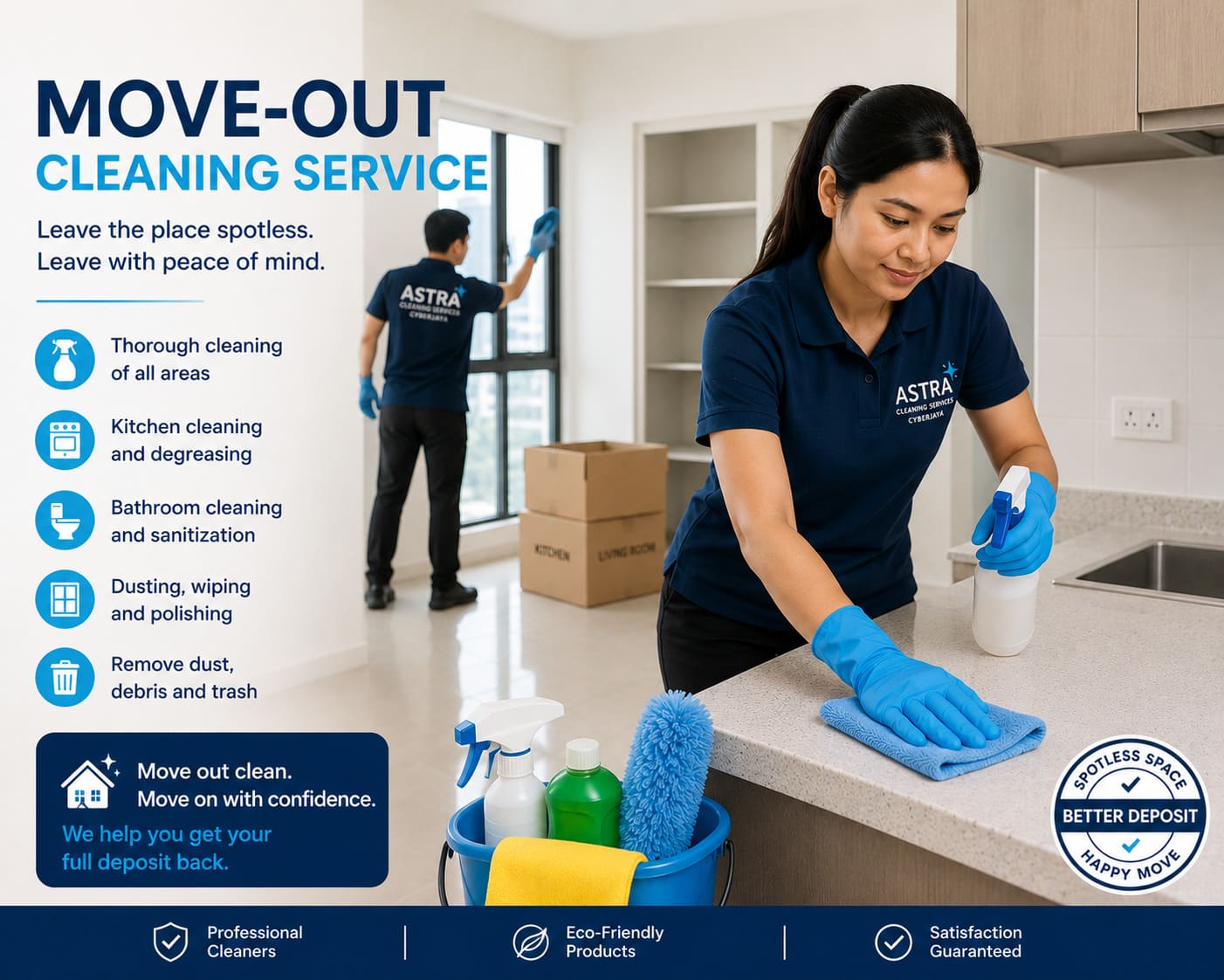 Move-Out Cleaning Services Cyberjaya