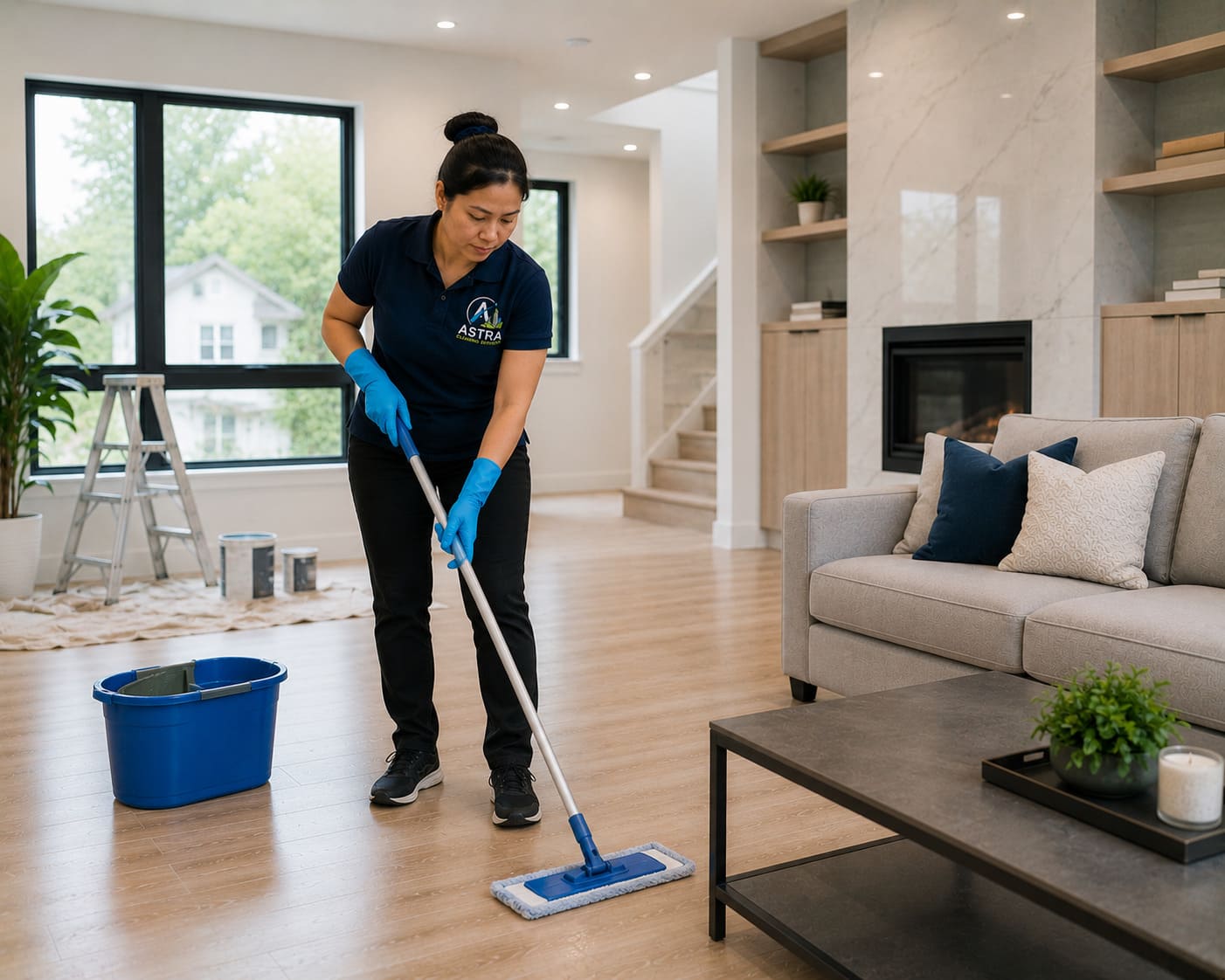 Post Renovation Cleaning Services Cyberjaya Mop Floor